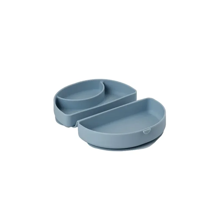 Silifold: Compact Children’s Portable Plate – Aquamarine
