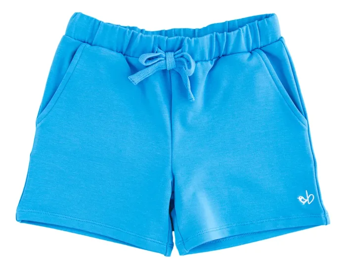 Sky Bamboo/cotton Shorts