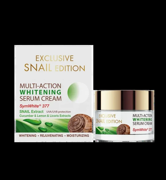 Snail Exclusive Edition Multi-Action Whitening Serum Cream with SPF 15 -50ml