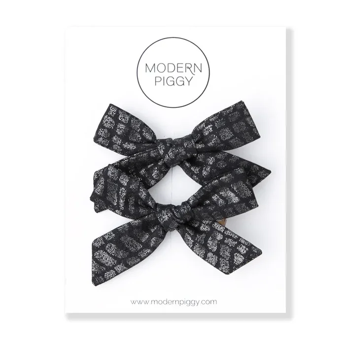 Snake Skin | Pigtail Set – Hand-tied Bow (copy)