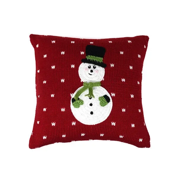 Snowman 10 ” Pillow