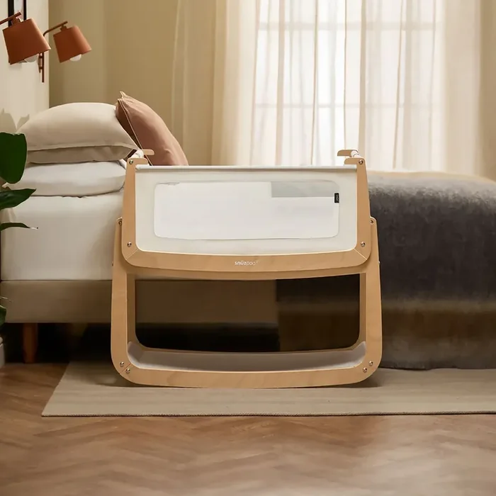 Snuz SnuzPod5 Bedside Bassinet – Natural