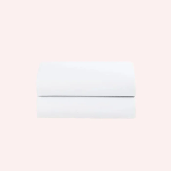 SnuzPod5 Fitted Sheets 2 Piece – White