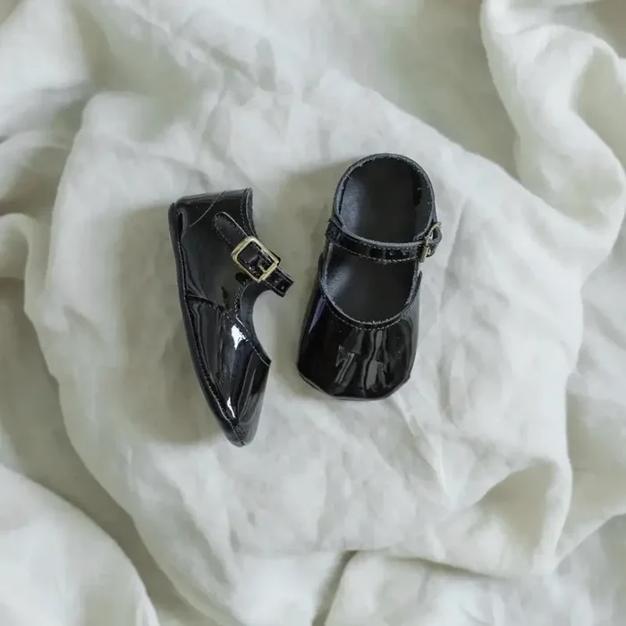 Soft Soled Mary Jane – Black Patent