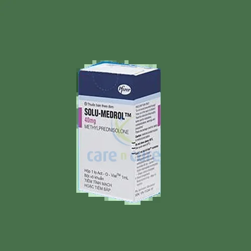 Solu Medrol Inj 40mg 1ml (Original Prescription Is Mandatory Upon Delivery)