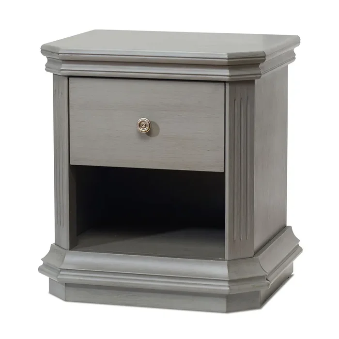 Sorelle Sutton Nightstand in Grigio