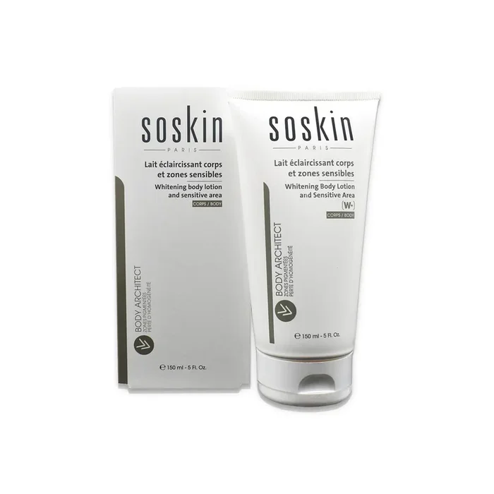 Soskin Whitening Body Lotion and Sensitive Area 150 ml