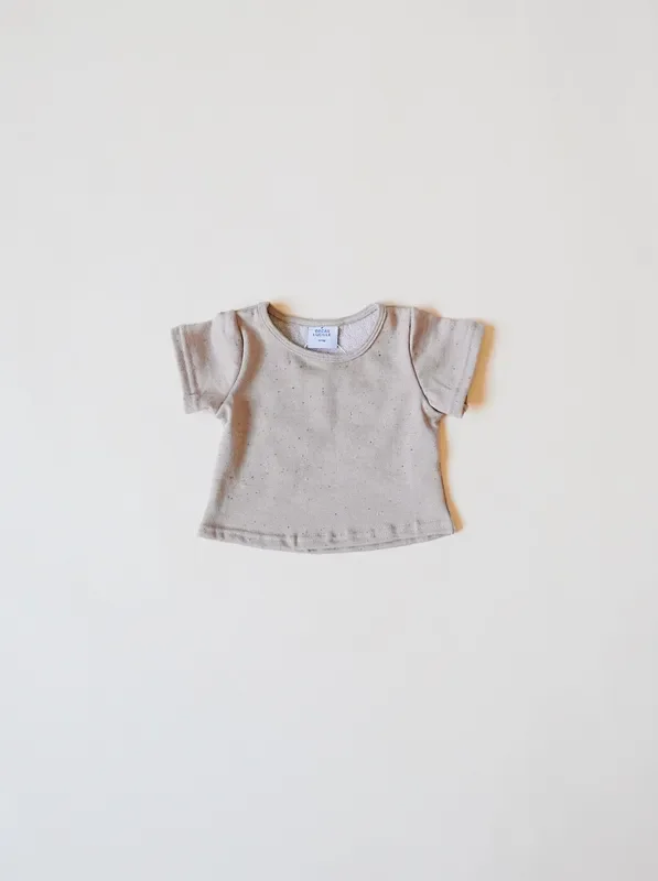 Speckled Tee – Tan