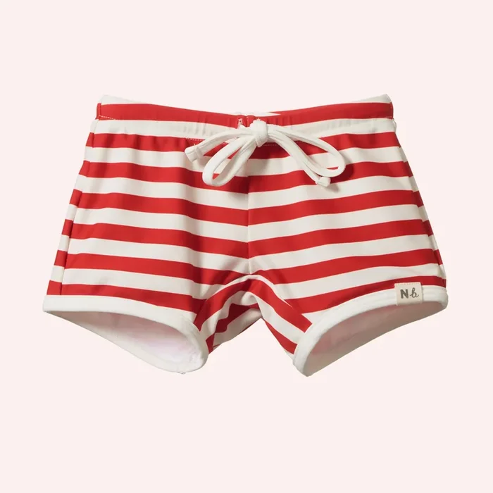 Splash Shorts – Red Sea Stripe
