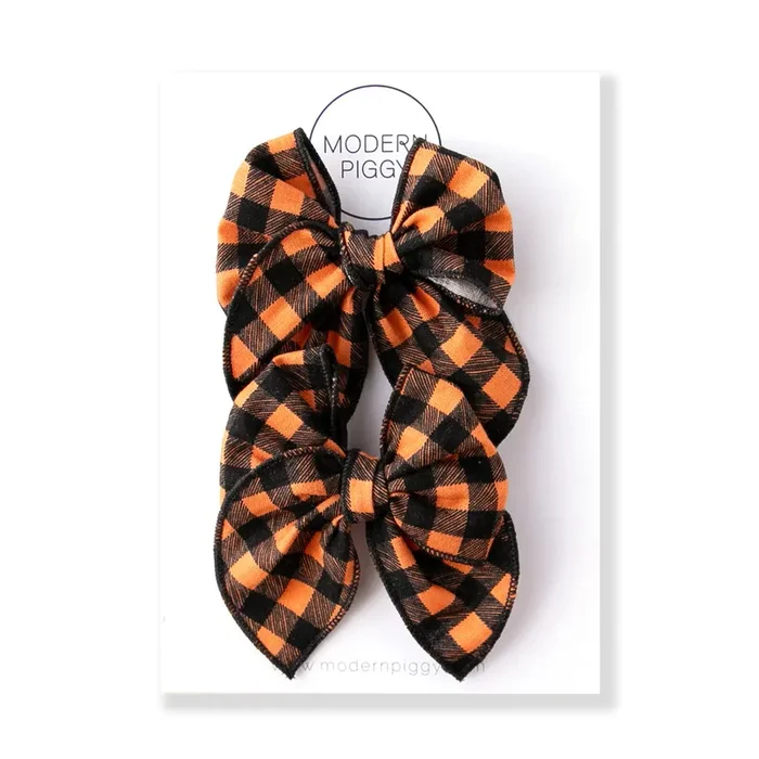 Spooky | Pigtail Set – Petite Party Bow