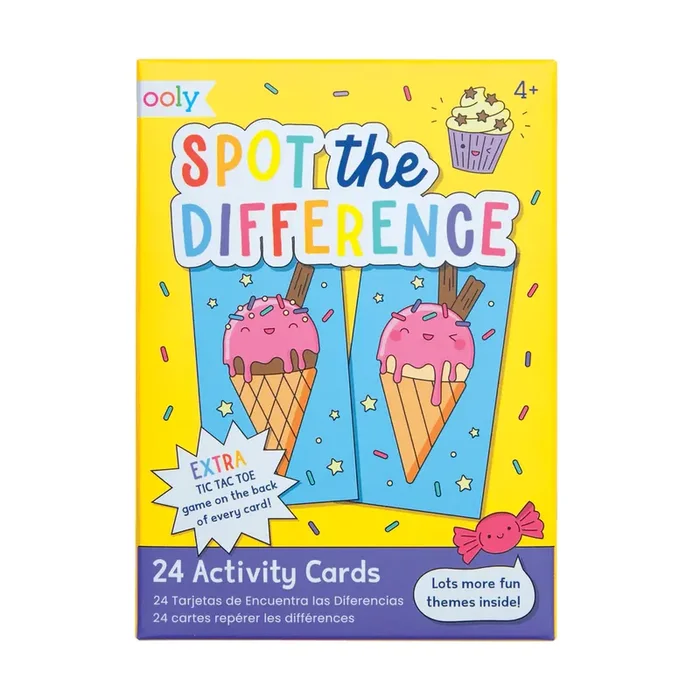 Spot the Differences Activity Cards
