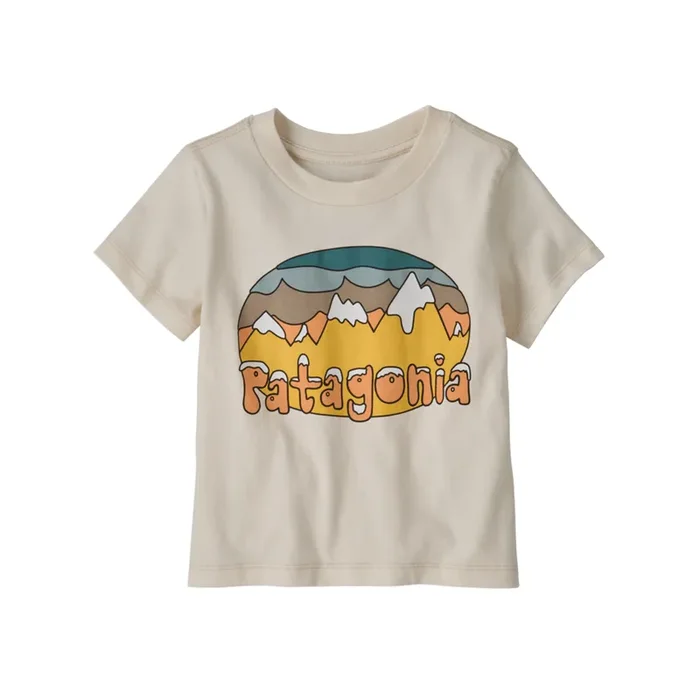 Spring 2025 Patagonia Baby Fitz Roy Flurries T-Shirt