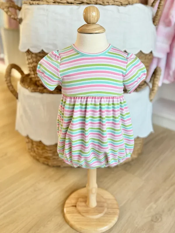 Squiggles by Charlie Aruba Stripe Bubble