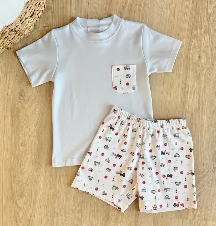 Squiggles by Charlie Beep Beep Short Set