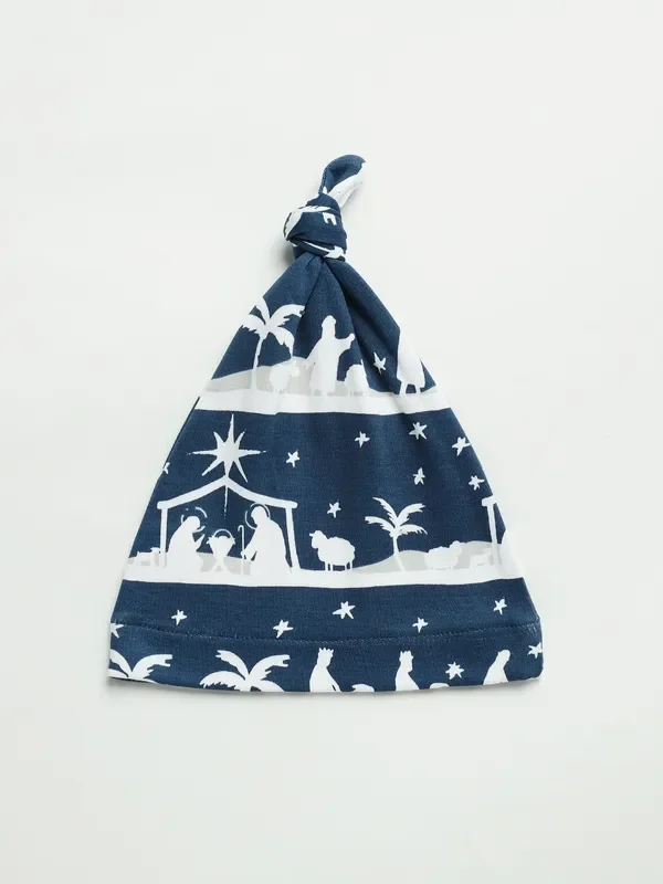 Starry Night Knotted Hat Cotton