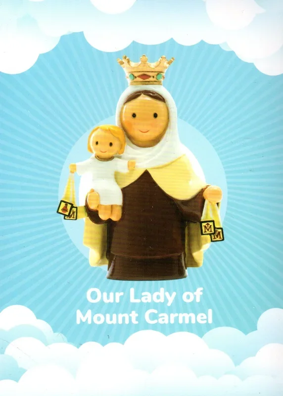 Statue – Our Lady of Mount Carmel (Little Drops of Water) 100mm