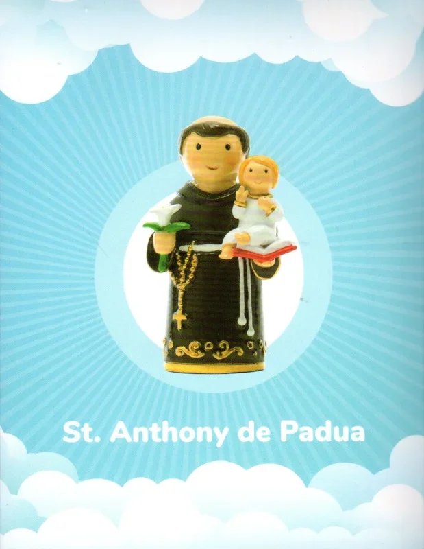 Statue – St Anthony of Padua (Little Drops of Water) 100mm