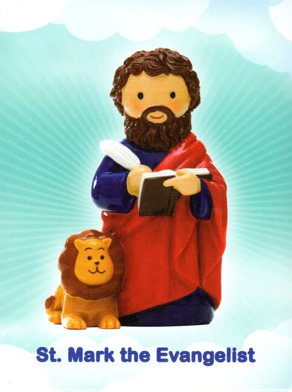 Statue – St Mark the Evangelist (Little Drops of Water) 100mm
