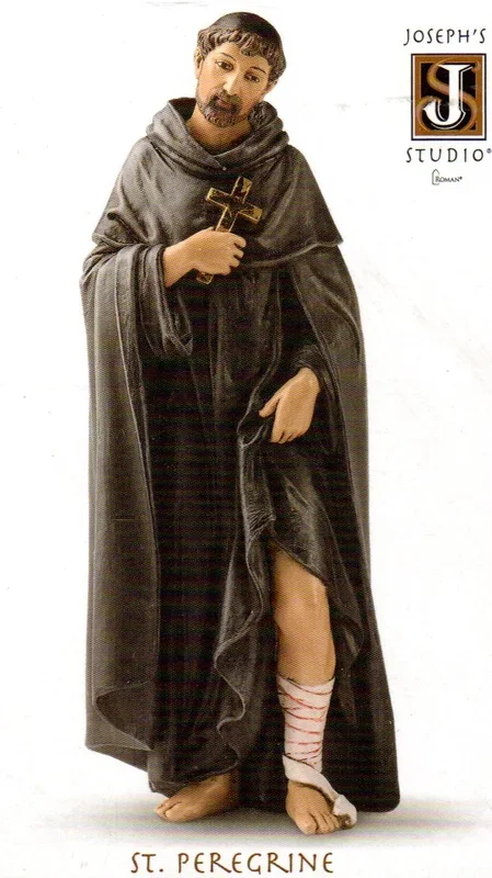 Statue – St Peregrine 250mm