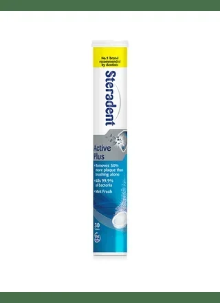 STERADENT ACTIVE FRESH 30