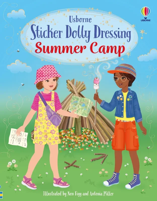 Sticker Dolly Dressing Book Summer Camp