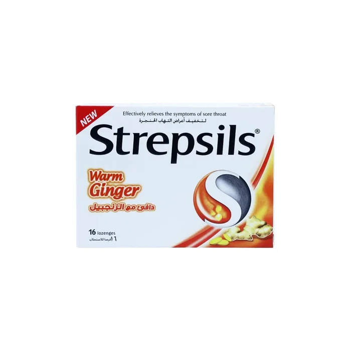 Strepsils Warm Ginger 16 Lozenges