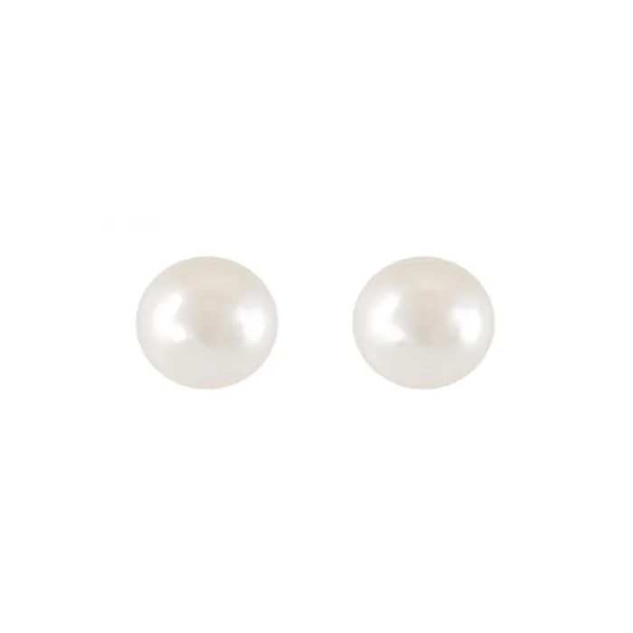 Studex S676Stx Cz Gp 6mm White Pearl