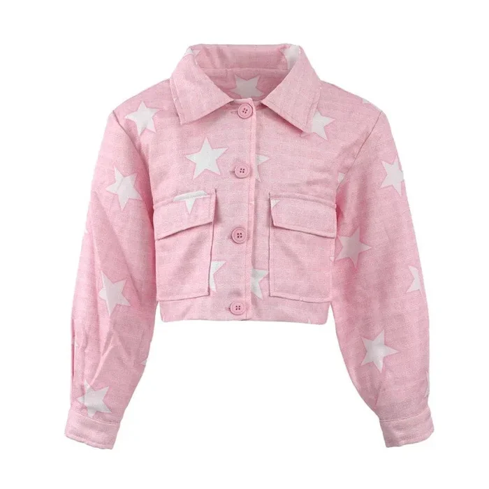 Super Stars Cropped Jacket
