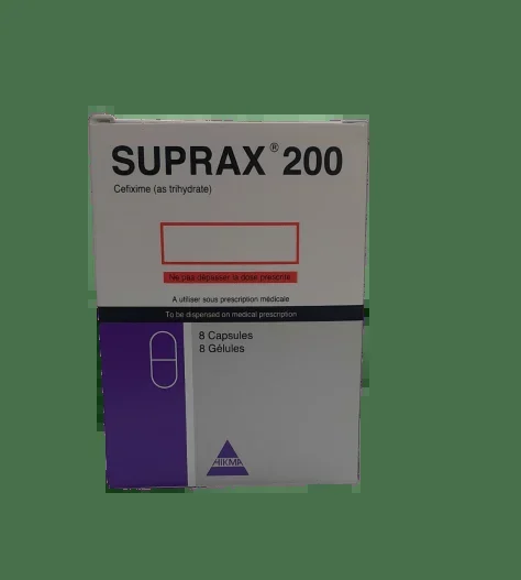 Suprax 200mg Cap 8’s (Original Prescription Is Mandatory Upon Delivery)