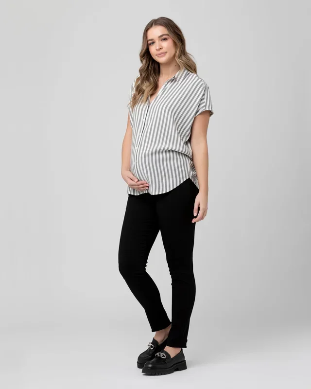 Suzie Super Straight Pant Black