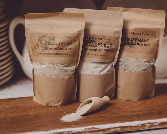 Sweet Harvest Farms Relaxing Bath Salts – Luxury Mineral-Rich Bath Soak