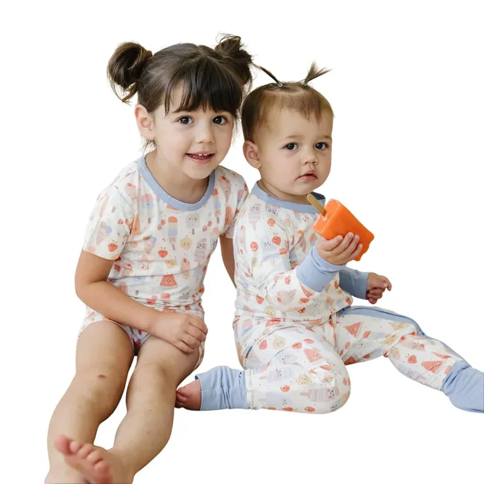 Sweet Summertime Bamboo Zippy Pajamas