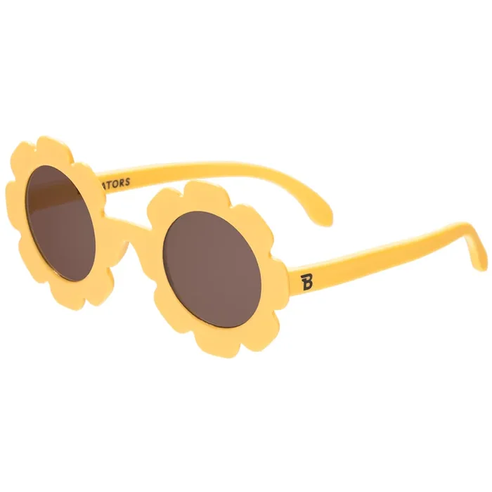 Sweet Sunflower Kid and Baby Sunglasses with Amber Lens