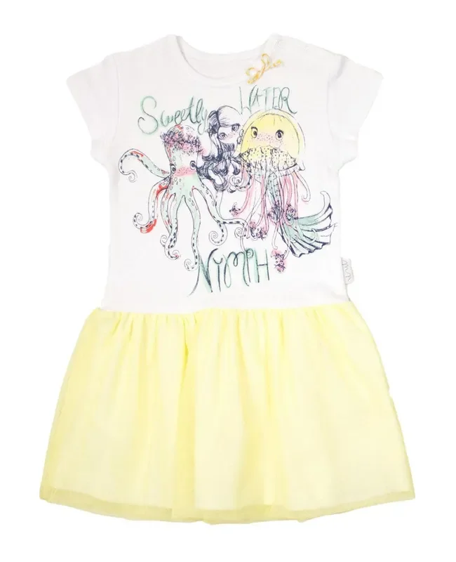 Syrenka Mermaid Yellow Dress