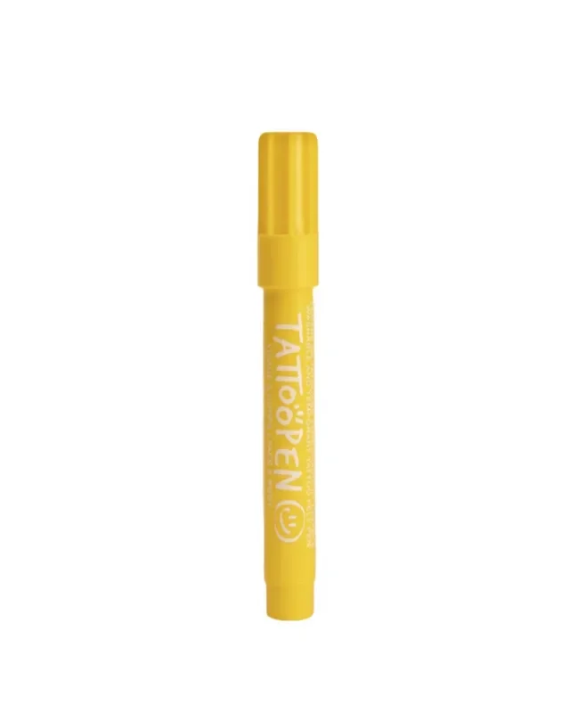 Tattoo Pen For Kids Yellow