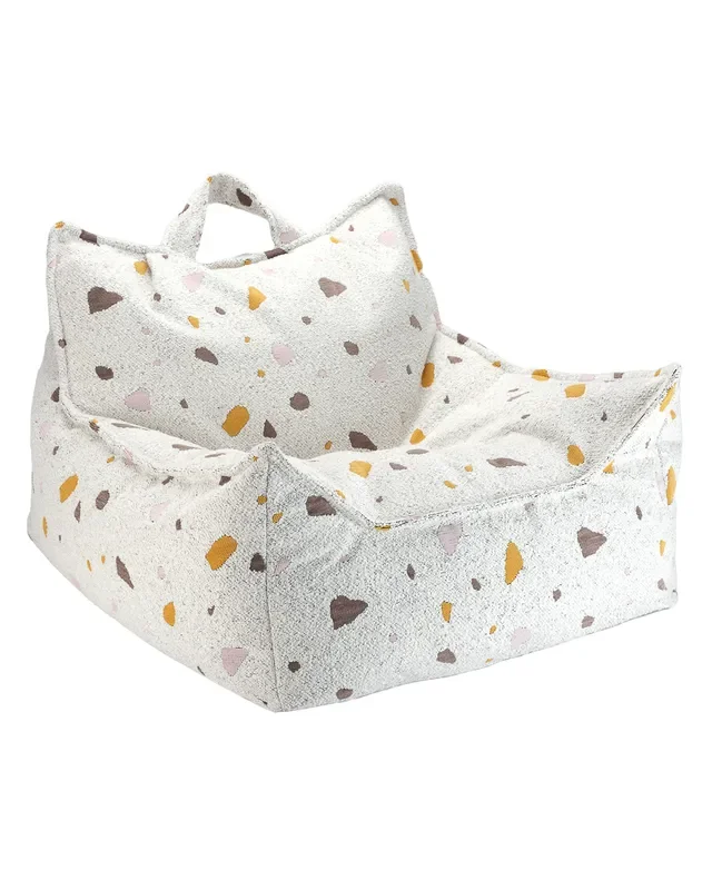 Terrazzo Marble Beanbag Chair