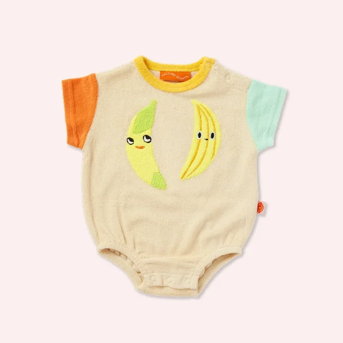 Terry Short Sleeve Bodysuit – Peel Party