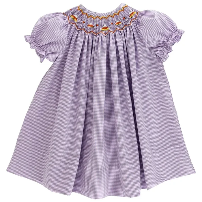 The Bailey Boys Candy Corn Bishop Dress