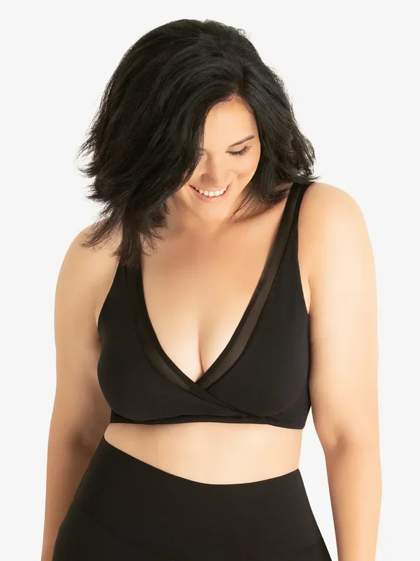 The Charlene – Seamless Comfort Crossover with Mesh