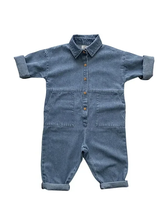 The Denim Boiler Suit