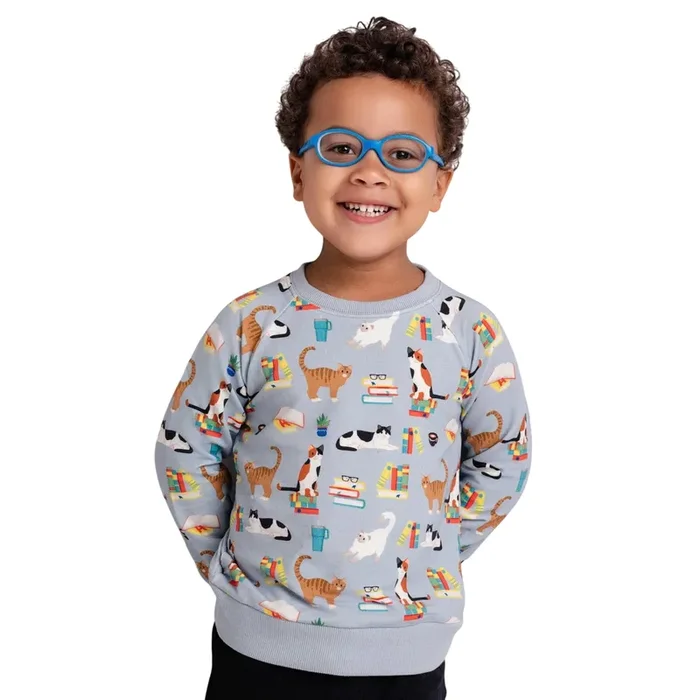 The Great Catsby Bamboo French Terry Crewneck Sweatshirt