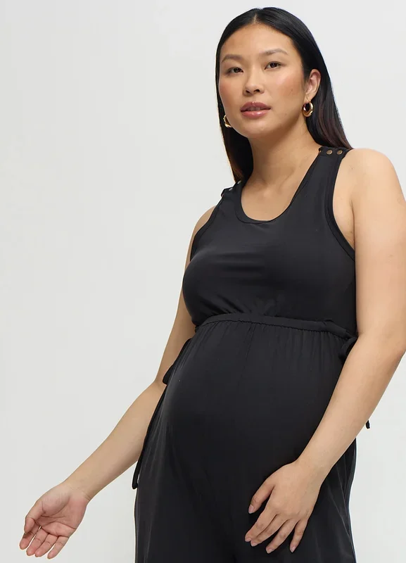 The Limitless Maternity Knit Jumpsuit