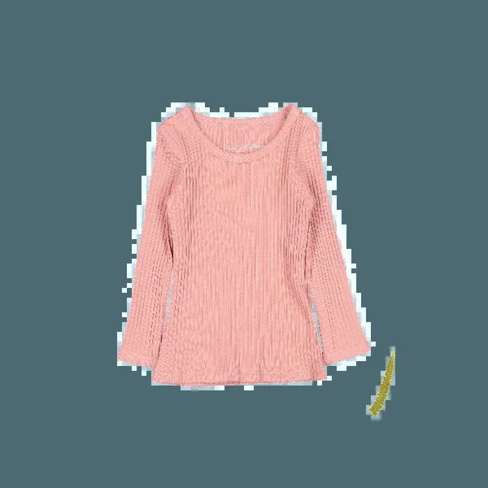 The Long Sleeve Tee – Rose
