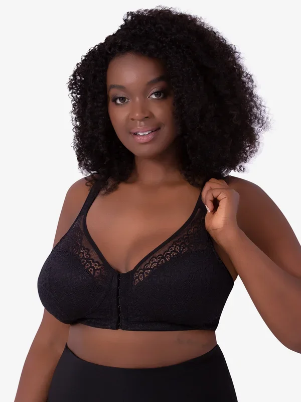 The Lora – Back Smoothing Lace Front-Closure Bra