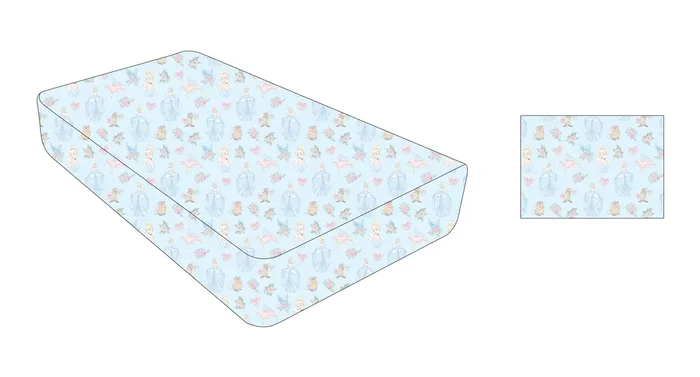 The Lost Slipper – Twin Sheet Set