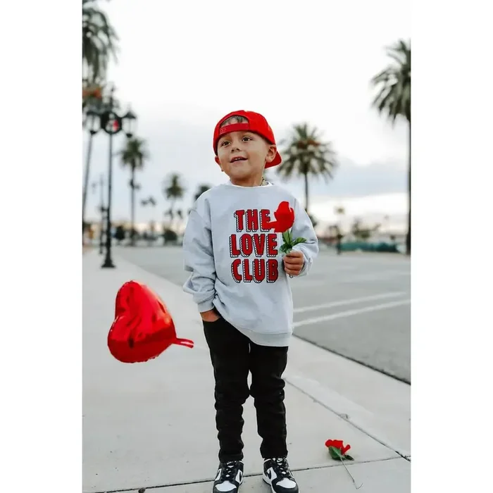 The Love Club | Grey Sweatshirt
