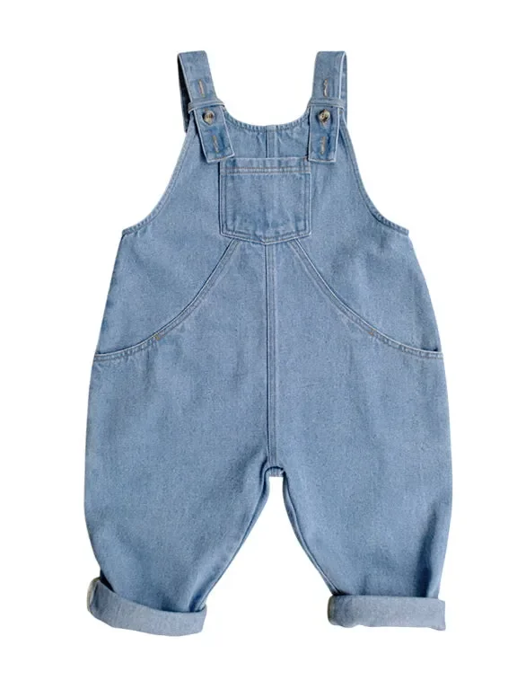The Oversized Denim Dungaree
