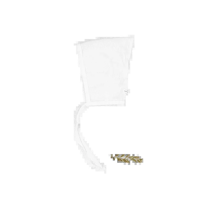 The Pixie Bonnet – White