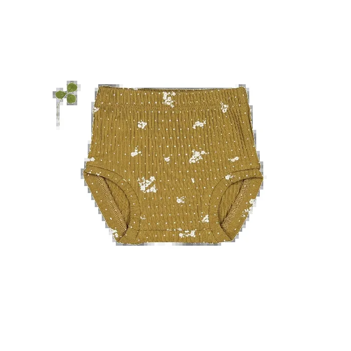 The Printed Bloomer – Golden Floral