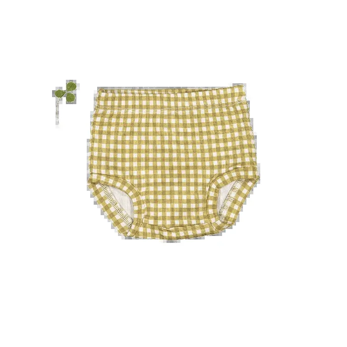 The Printed Bloomer – Golden Gingham